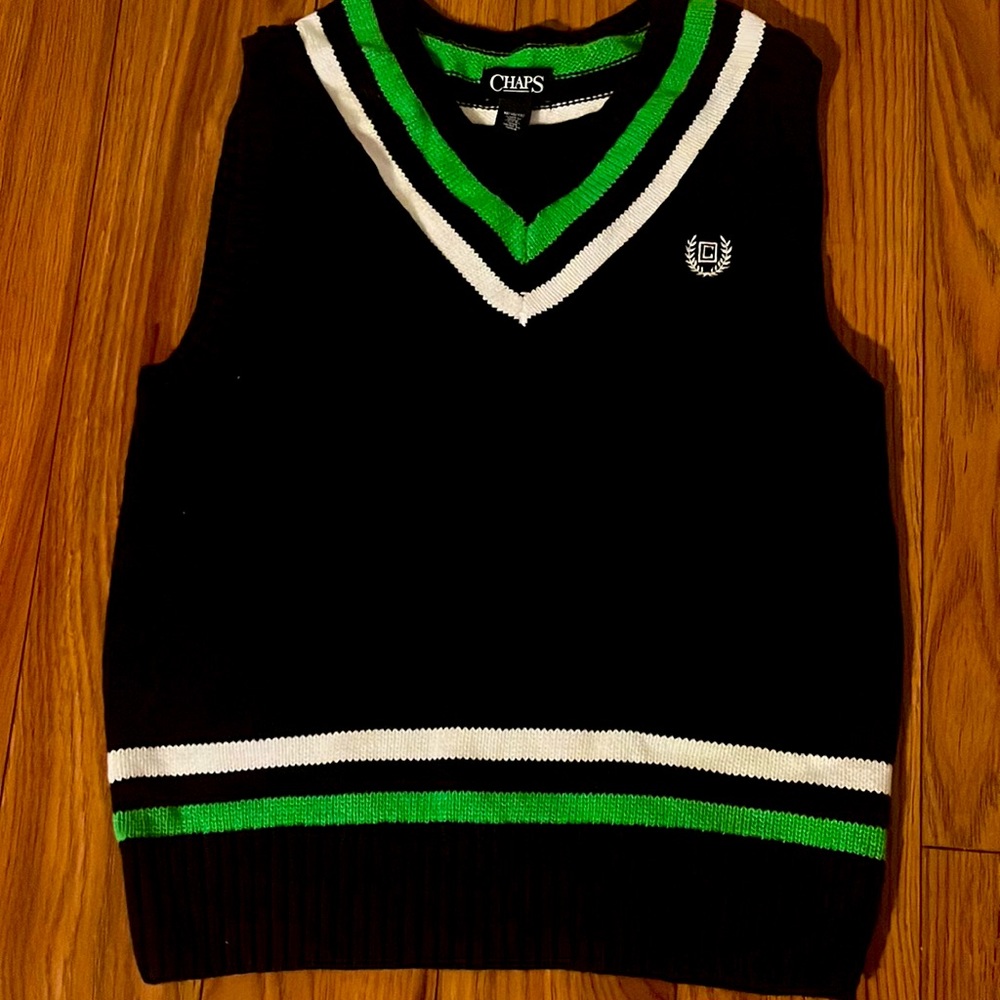 Boys Chaps Multi color vest. Excellent Condition